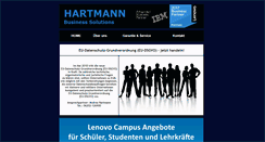 Desktop Screenshot of hartmann-bs.de